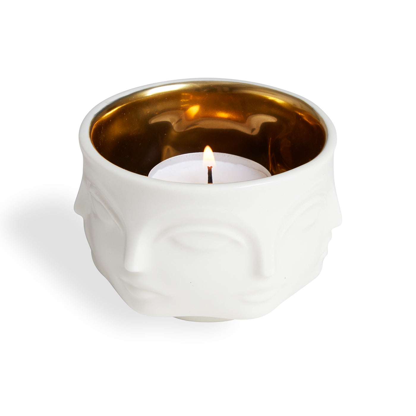 Muse D'Or Elegant Glass Votive Candle Holder - Perfect for Weddings, Home Decor, and Romantic Ambiance