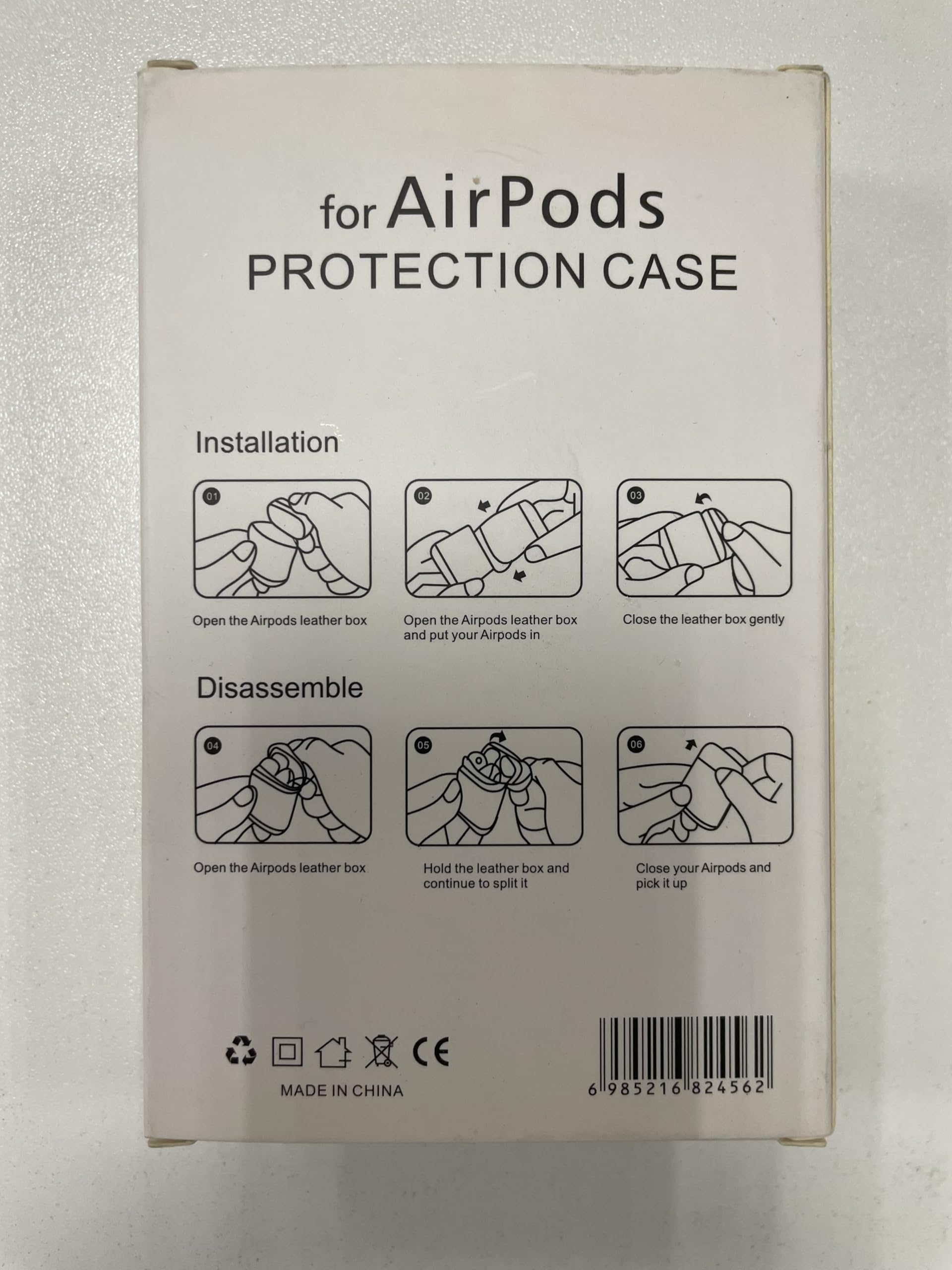 Premium KARLOR PU Leather Protective Case for Apple AirPods Pro 2 (2022) - Wireless Charging Compatible, LED Visible, with Hook - Brown Headphone Cover for Gym, Travel & Daily Use