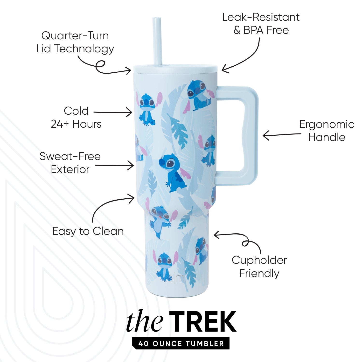 Trek Tumbler 212 - Insulated Stainless Steel Water Bottle with Leakproof Lid, 20oz Vacuum Flask for Hot & Cold Drinks - Perfect for Hiking, Gym, Office & Outdoor Activities