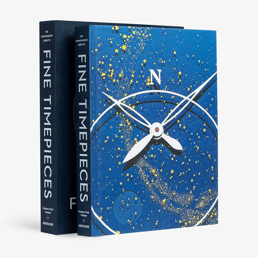 Assouline The Connoisseur's Guide To Fine Timepieces: European Watch Company - Luxury Watch Book for Collectors & Enthusiasts | Perfect Gift for Watch Lovers & Stylish Home Decor