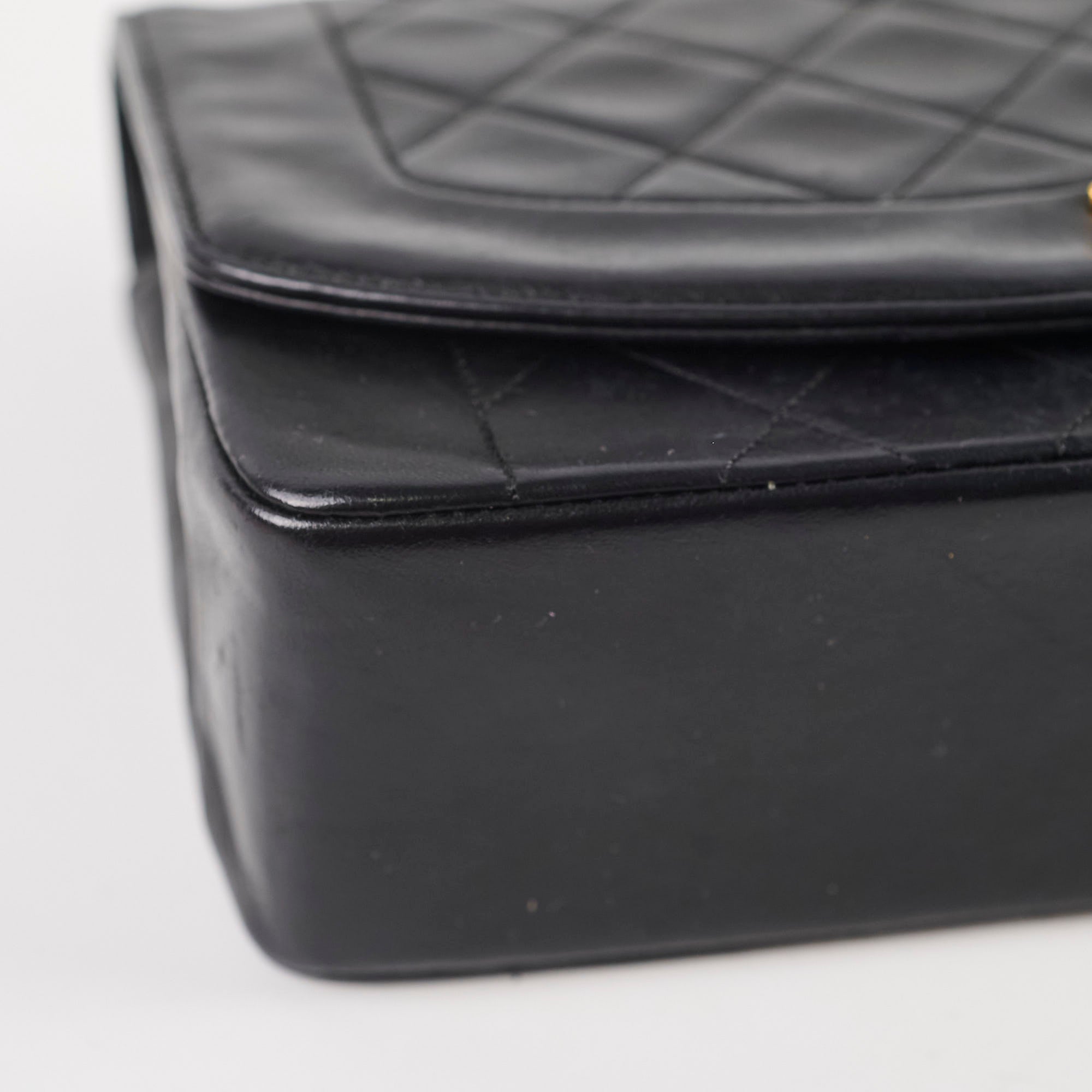Chanel Medium Diana Bag Black Lambskin - Luxury Designer Handbag for Women | Perfect for Parties, Work & Everyday Use