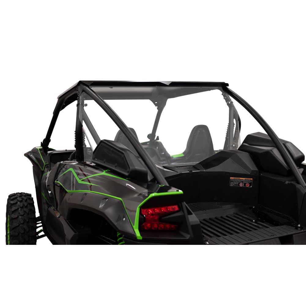 Scratch-Resistant Tusk UTV Polycarbonate Rear Window - Compatible with Kawasaki Teryx KRX 1000 (2020-2025 Models) | Durable Clear Replacement for Off-Road Adventures & Trail Riding