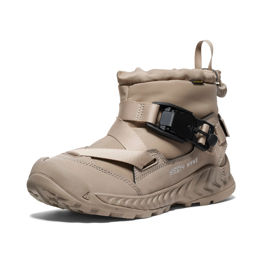Women's Hoodzerra NXIS Waterproof Winter Boots - HYKE Timberwolf Style | Warm Snow Boots for Hiking, Outdoor Activities & Cold Weather Fashion