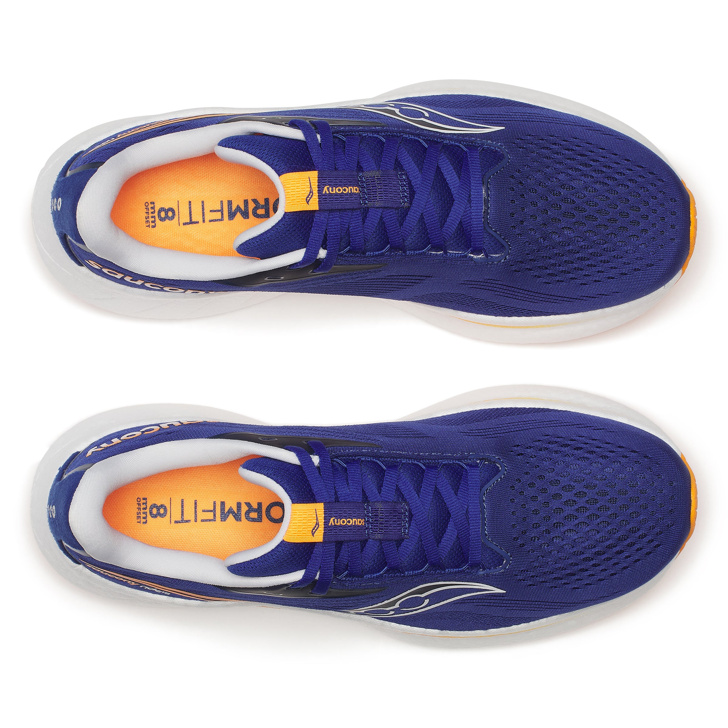 Men's Ride 18 Running Shoes - Azurite/Pollen Colorway - Lightweight & Cushioned for Road Running, Jogging, and Gym Workouts