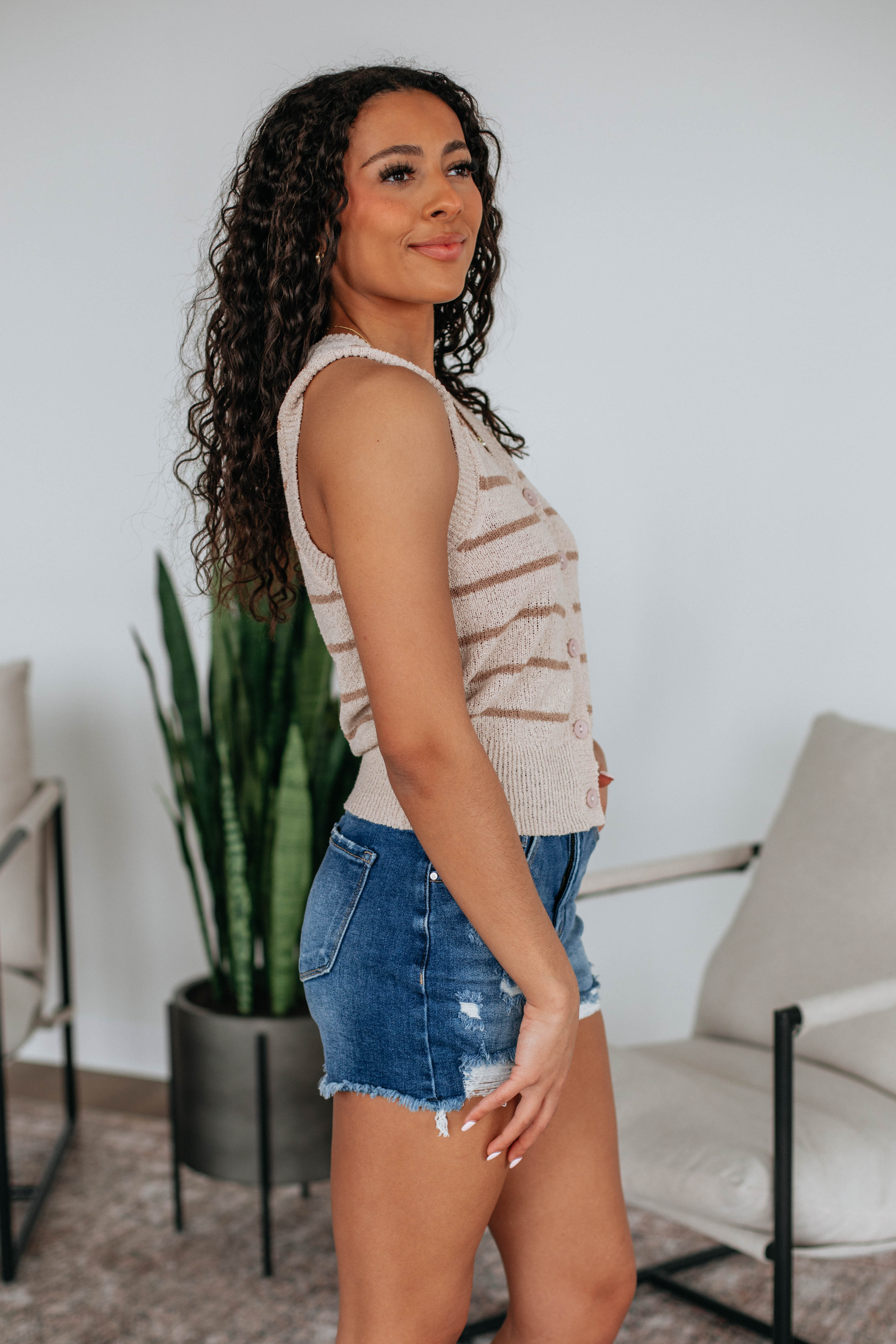 Stylish Anderson Striped Top for Women - Trendy Casual & Party Wear - Perfect for Everyday Outfits, Office, and Night Out