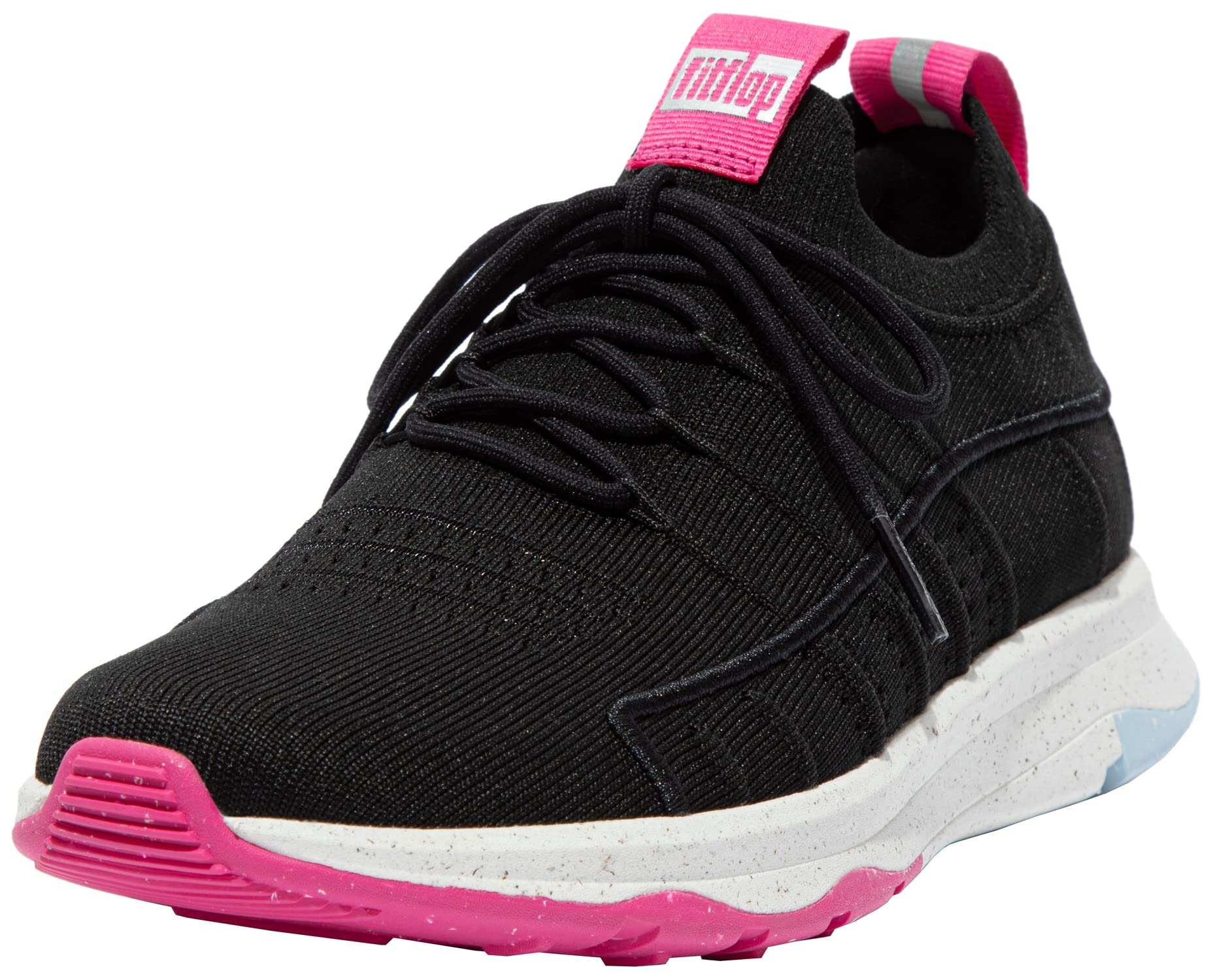 Fitflop Vitamin FF Knit Trainers - Women's Breathable Athletic Sneakers for Walking, Running & Gym Workouts | Lightweight Comfort Shoes for Active Lifestyles