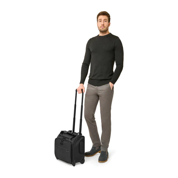 Briggs & Riley Baseline 2-Wheel Carry-On Luggage - Perfect for Business Travel & Weekend Getaways
