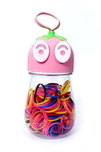 Honbon 225-Pack Colorful Hair Ties - Soft Elastic Rubber Bands for Ponytails, Braids & Bun Hairstyles | Unisex Hair Accessories for Women, Men & Kids | Perfect for Daily Use, Sports & Fashion Styling