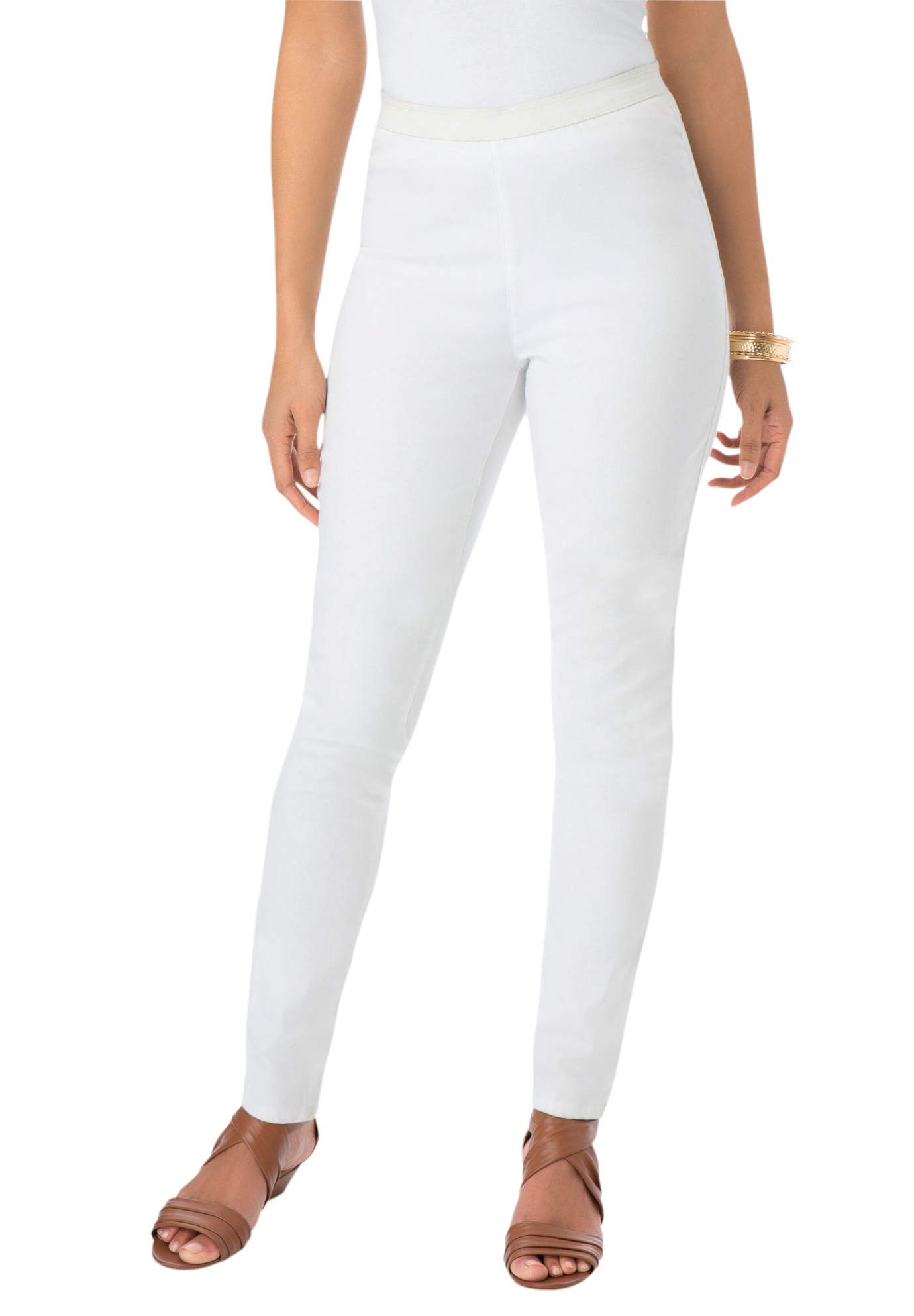 Jessica London Plus Size Stretch Denim Jeggings for Women - Comfortable Skinny Jeans for Daily Wear