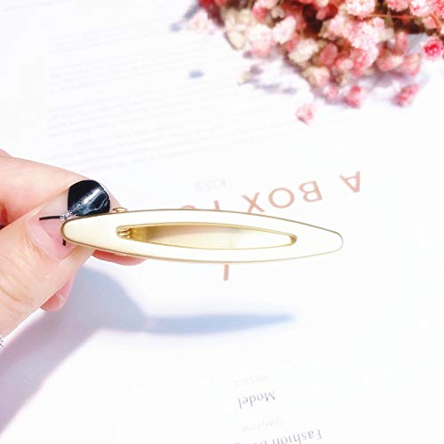 Stylish Metal Duckbill Hair Clips with Teeth - Gold & Silver Alligator Hair Pins for Women & Girls | Hair Accessories for Parties, Weddings & Everyday Use