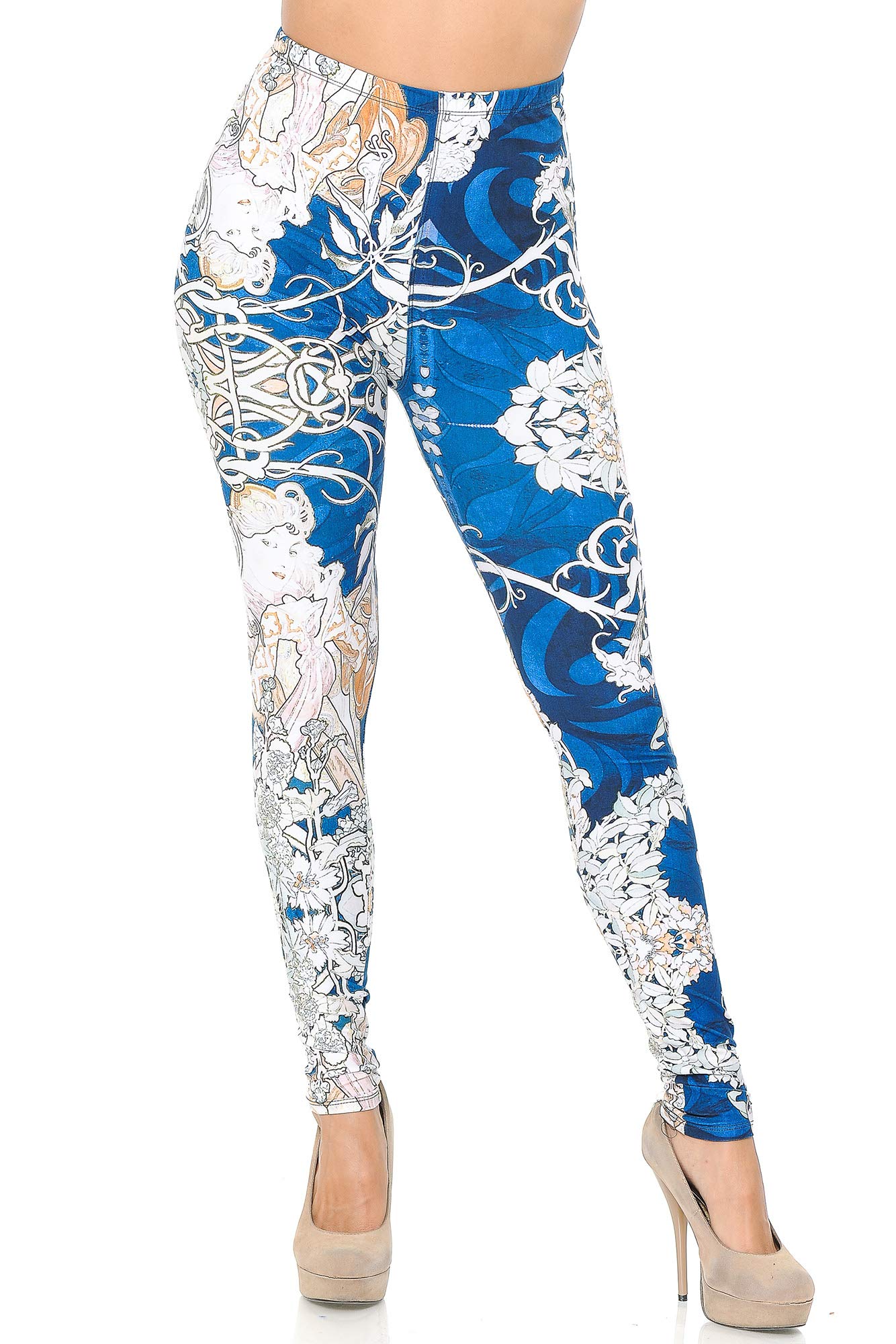 Premium Women's Leggings - Creamy Soft High Waist Yoga Pants - Comfortable Workout Leggings for Running, Gym & Lounge - USA Fashion™