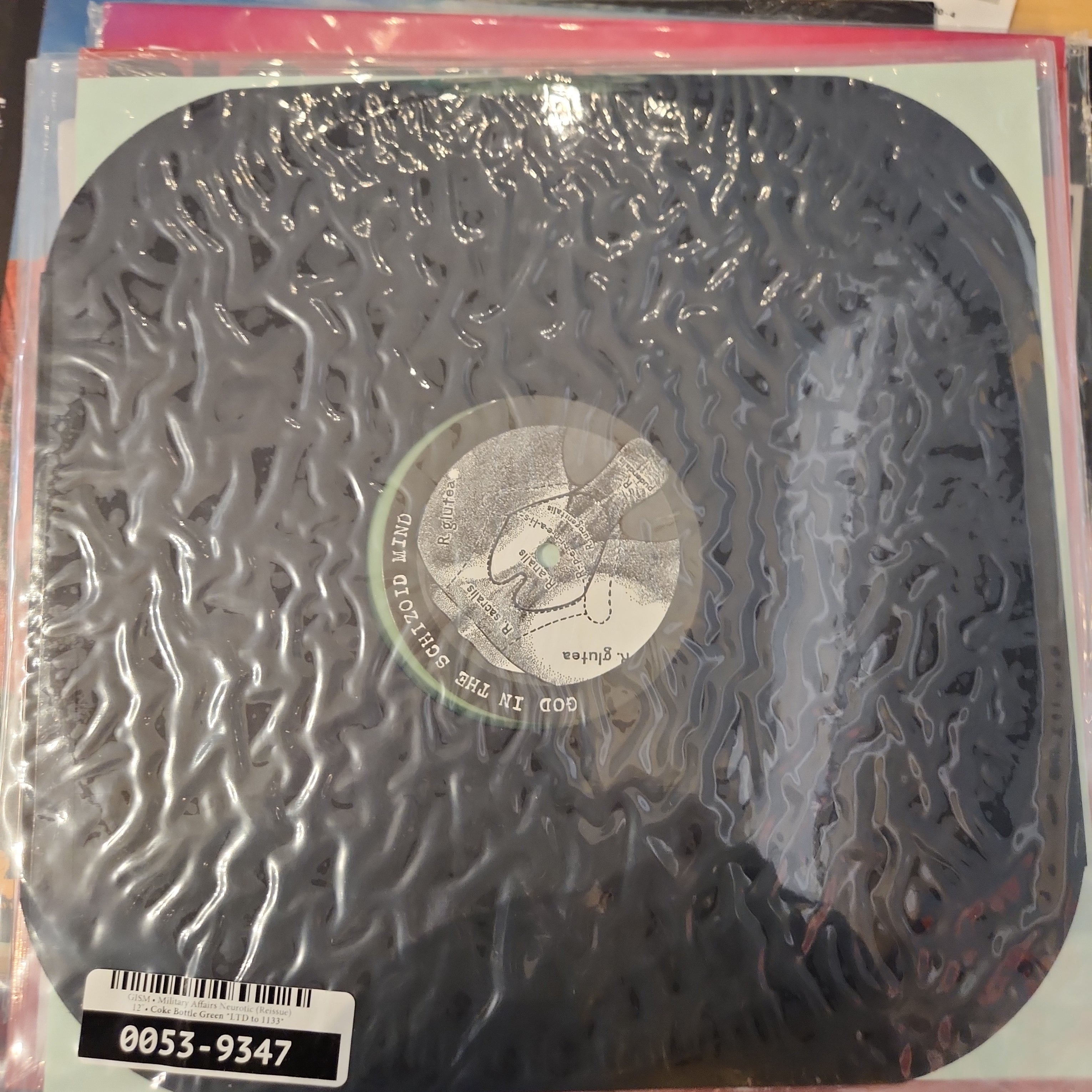 G.I.S.M Military Affairs Neurotic Color Vinyl LP - Limited Edition Punk Rock Collectible for Music Enthusiasts & Vinyl Collectors