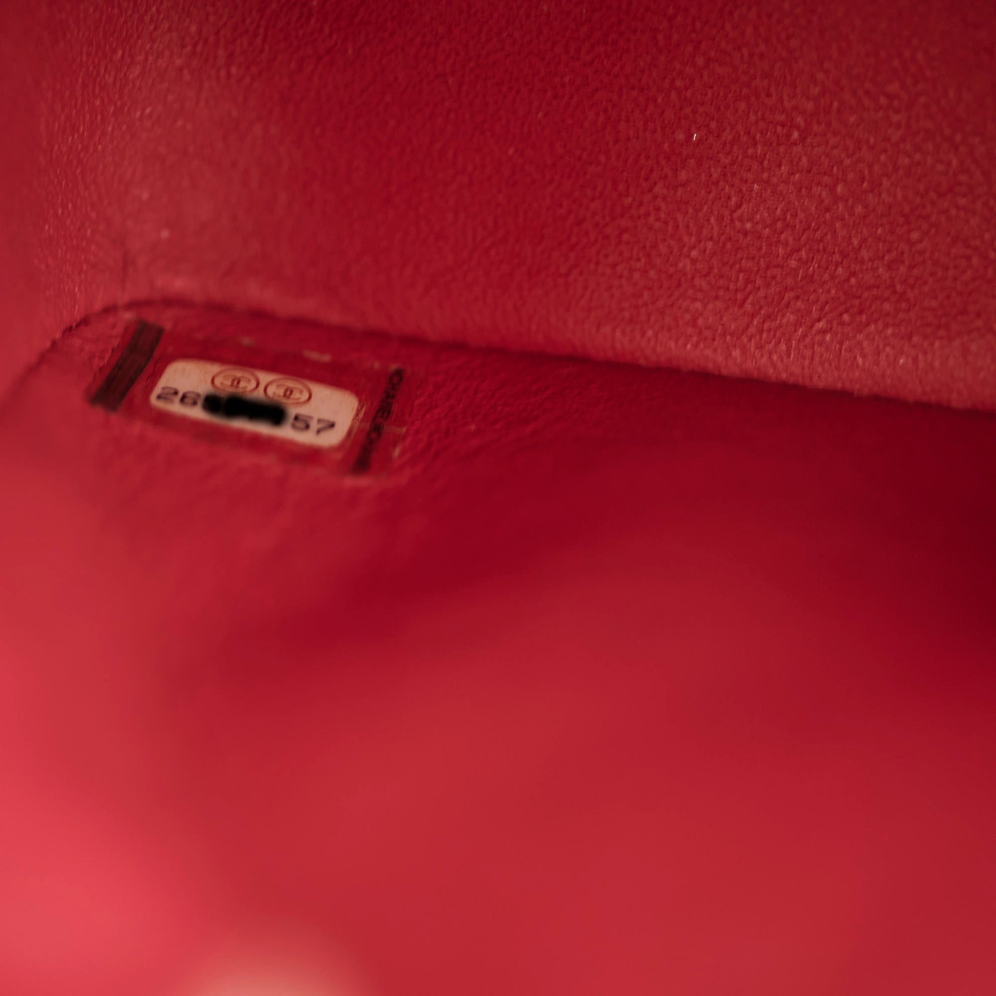Chanel Mini Square Caviar Leather Red 26 Series Crossbody Bag - Perfect for Evening Parties, Date Nights & Luxury Fashion Accessories