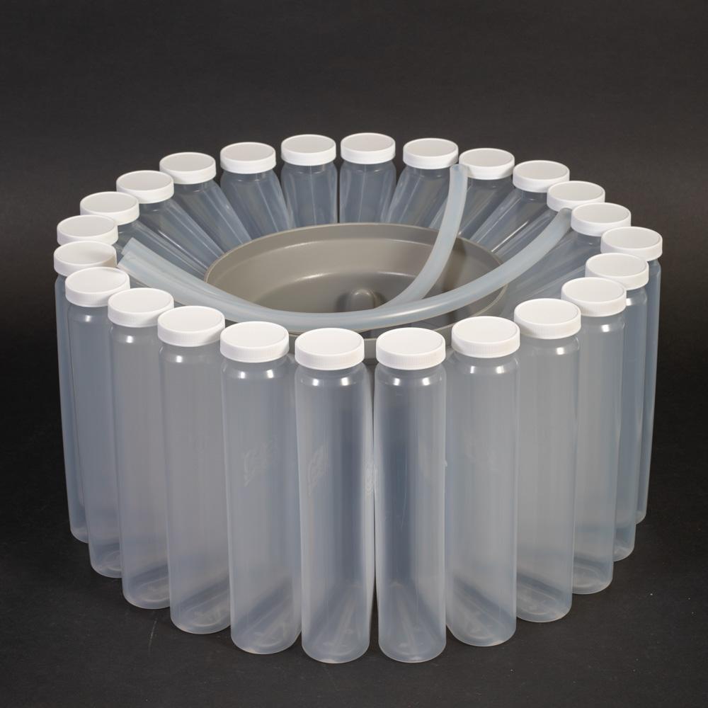 6700/6712 Full Size Portable Sampler - 24 Pack 1 Liter Polypropylene Bottles for Water Sampling | Laboratory, Environmental Testing & Field Research Use