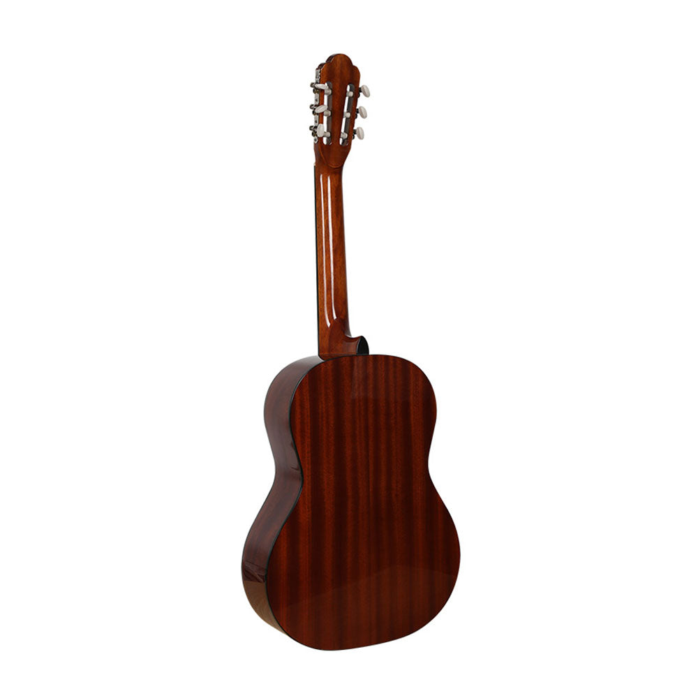 Power Acoustik GTRB AMBER 41 Inch Handmade Acoustic Guitar Bundle with Case, Strap, Picks & Tuner - Perfect for Beginners, Campfires & Live Performances