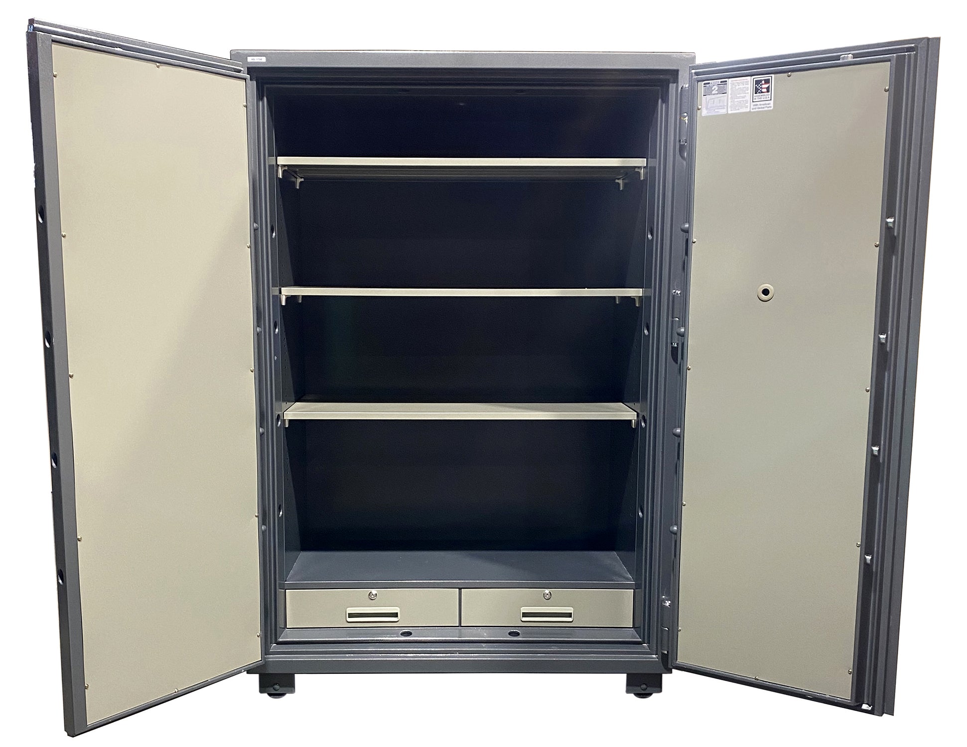 Hollon HS 1750C 2-Hour Fireproof Office Safe - Secure Documents, Cash & Valuables for Home or Business Use