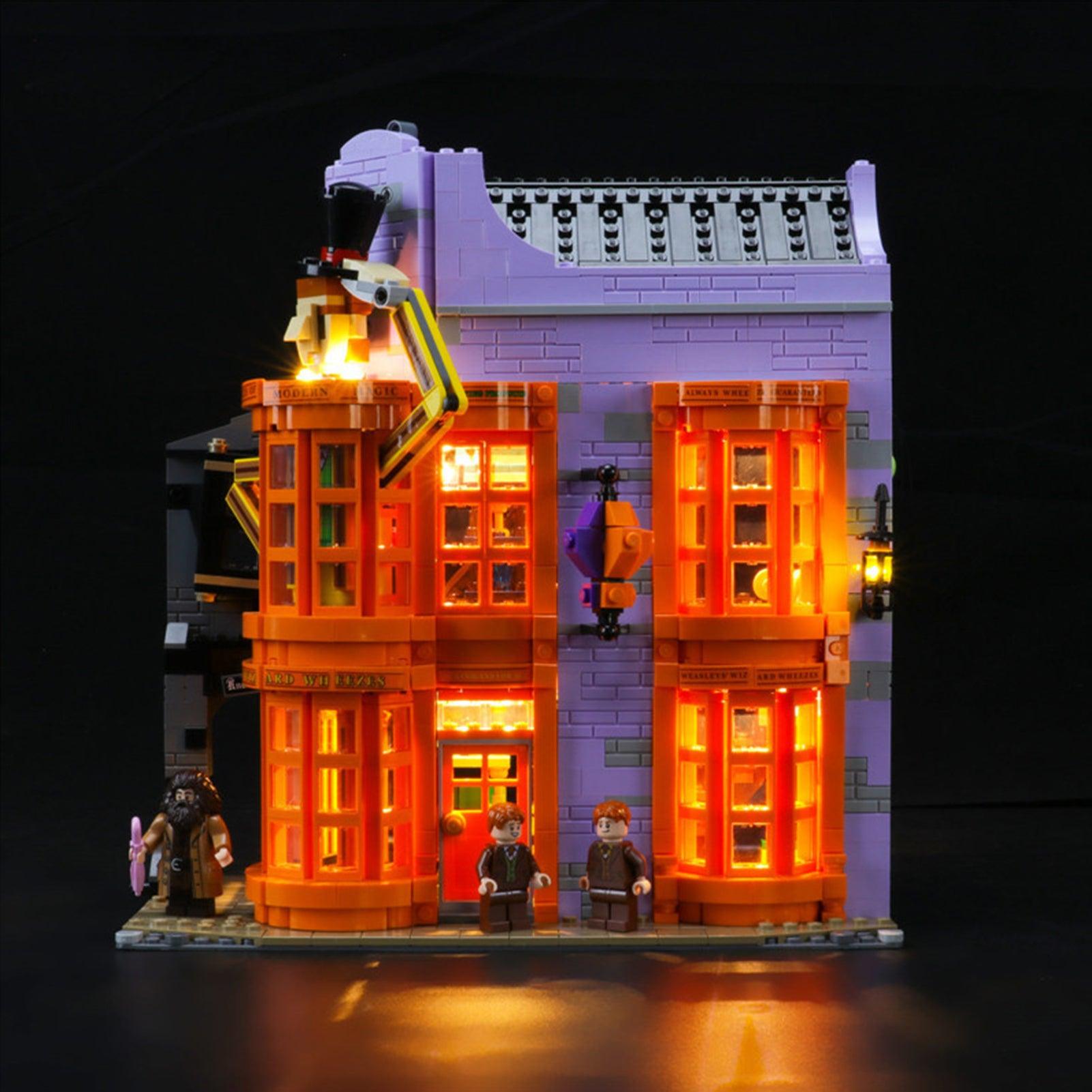 LEGO Harry Potter Diagon Alley 75978 Light Kit - LED Lighting Set for LEGO Building Blocks - Perfect for Home Display & Harry Potter Themed Room Decor