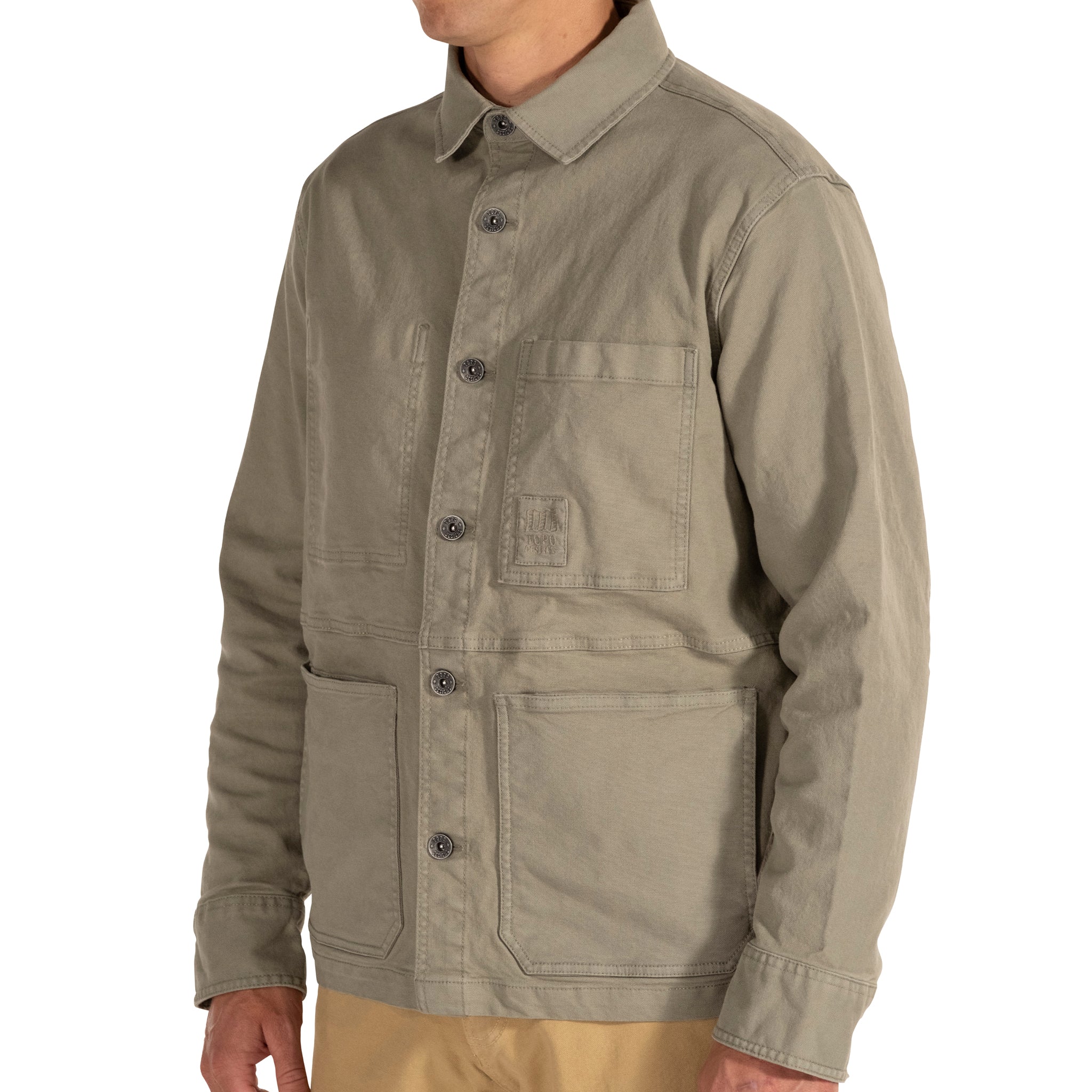 Men's Utility Jacket - Durable & Stylish Outdoor Workwear for Hiking, Camping & Everyday Wear