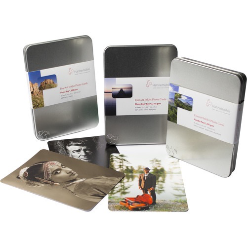 Hahnemuhle Photo Rag 308 Matte FineArt Photo Cards - A5 Size (5.8 x 8.3 Inches) - Premium Quality 30-Pack for Photography, Art Prints & Greeting Cards - Perfect for Professional Artists, Photographers & DIY Projects