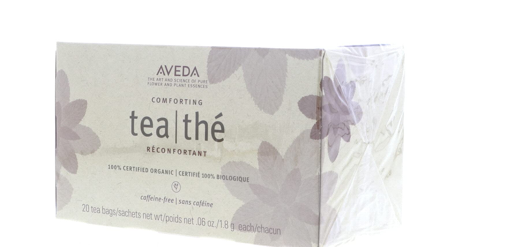 Aveda Comforting Herbal Tea Bags - 20 Count | Stress Relief & Relaxation | Perfect for Evening, Meditation & Self-Care Moments