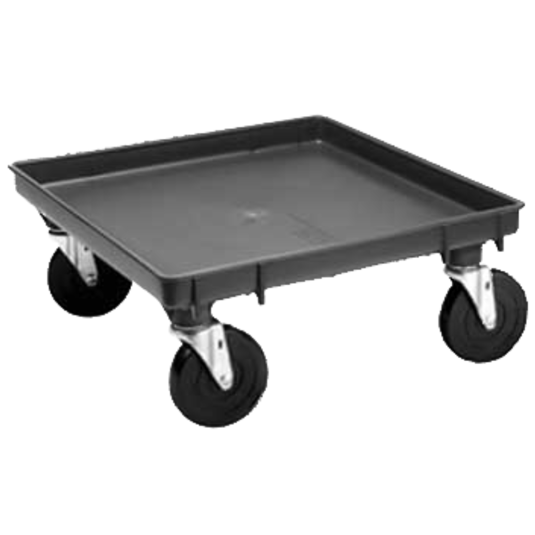 Vollrath Rack Master Dolly Base with 5 Heavy-Duty Casters - Commercial Kitchen Equipment for Food Service, Restaurant, and Catering Use