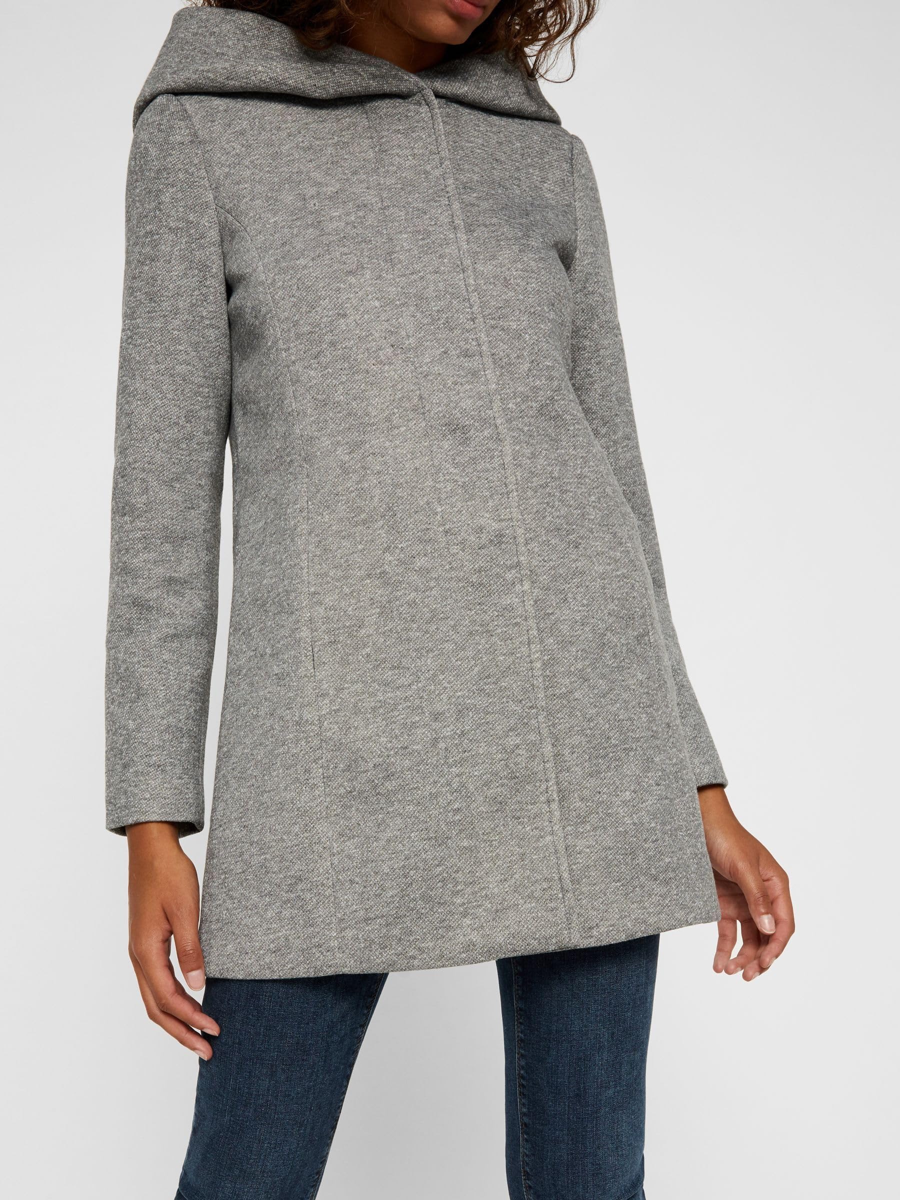 VERO MODA Women's Knit Trench Coat - Stylish & Warm for Fall