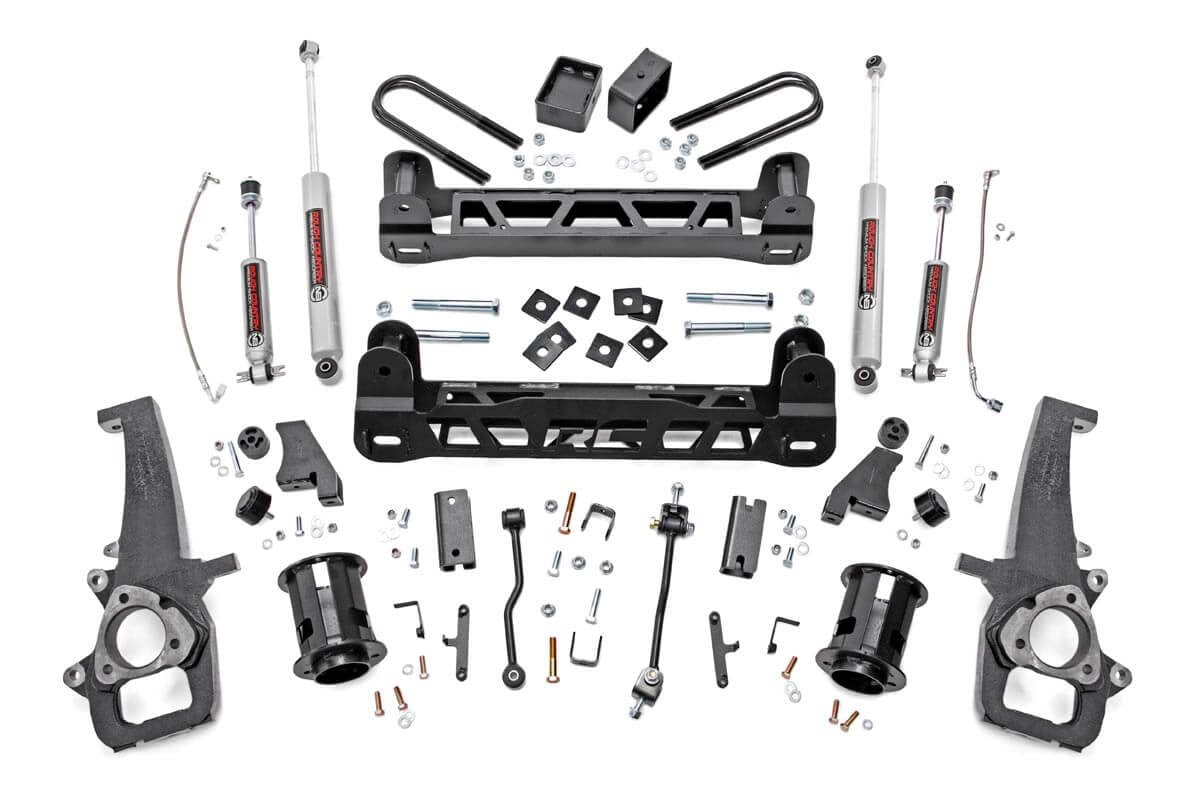 6 Inch Lift Kit for Dodge Ram 1500 2WD (2006-2008) | Heavy Duty Suspension Upgrade | Part #32120 | Off-Road & Truck Customization Accessory