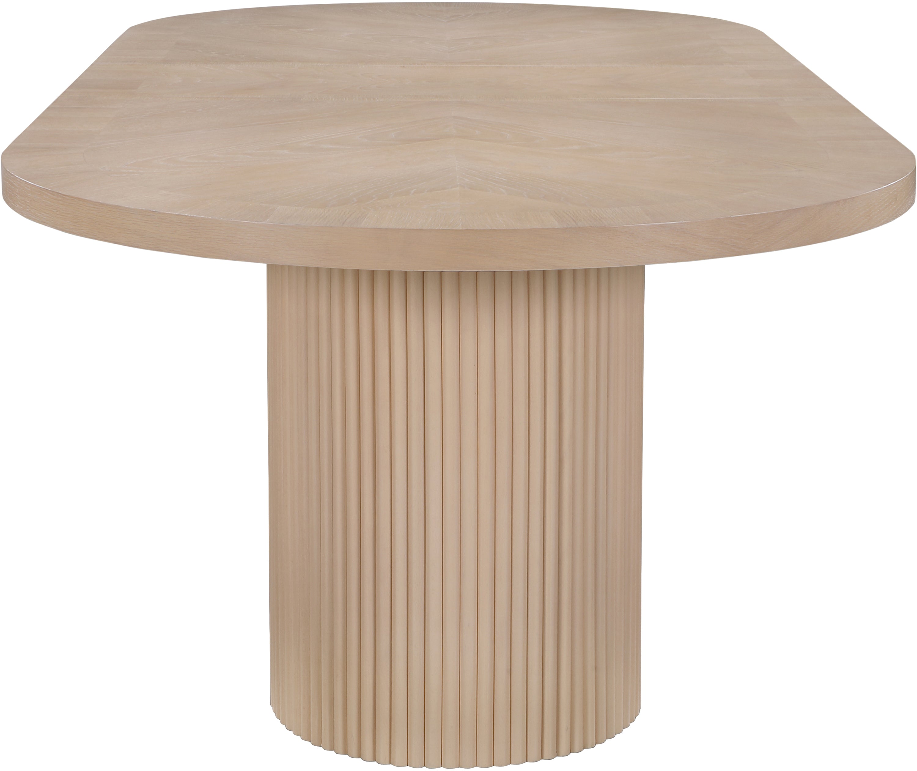 Belinda Solid Oak Dining Table - Rustic Farmhouse Style - 3-Piece Set for Kitchen & Dining Room - Perfect for Family Gatherings & Dinner Parties