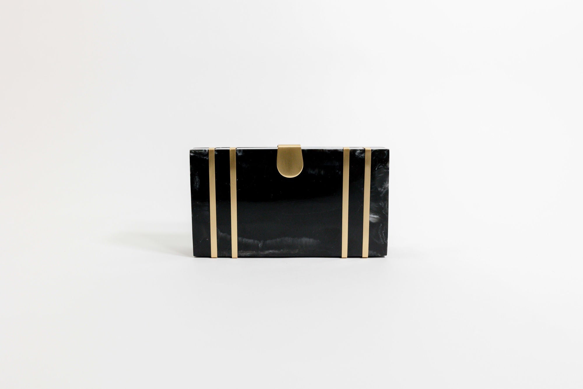 Luxury Onyx Clutch Purse for Women - Elegant Evening Bag for Parties, Weddings & Special Occasions