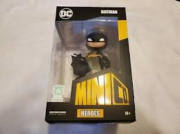 Batman Action Figure - DC Mini Co Heroes MH11 Collectible Toy for Kids & Adults - Perfect for Display, Gifts & Superhero Play