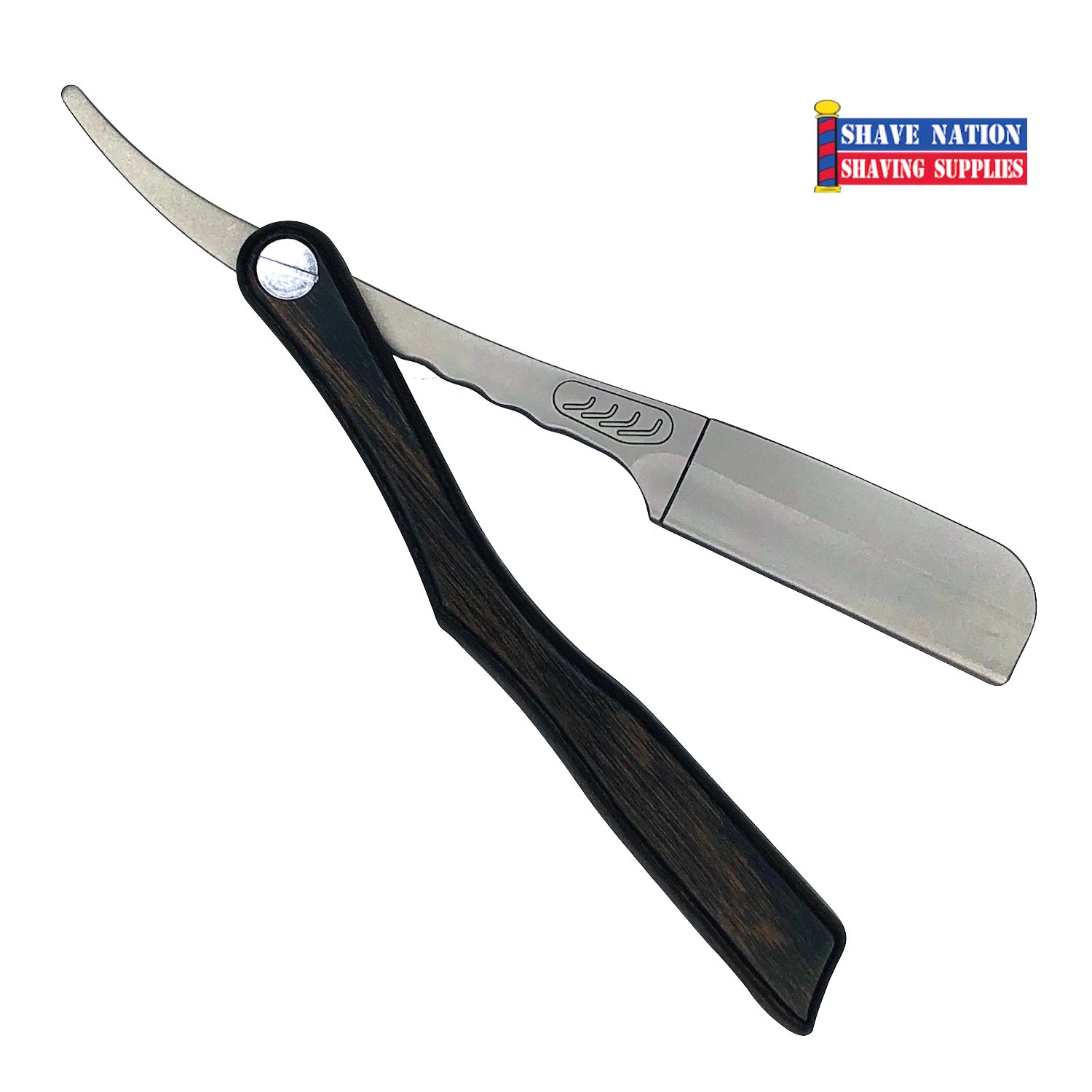 Feather Artist Club Folding Razor - Premium Japanese Straight Razor with Scotch Wood Handle for Professional Shaving - Perfect for Barbershops, Grooming Kits & Luxury Shaving Gifts