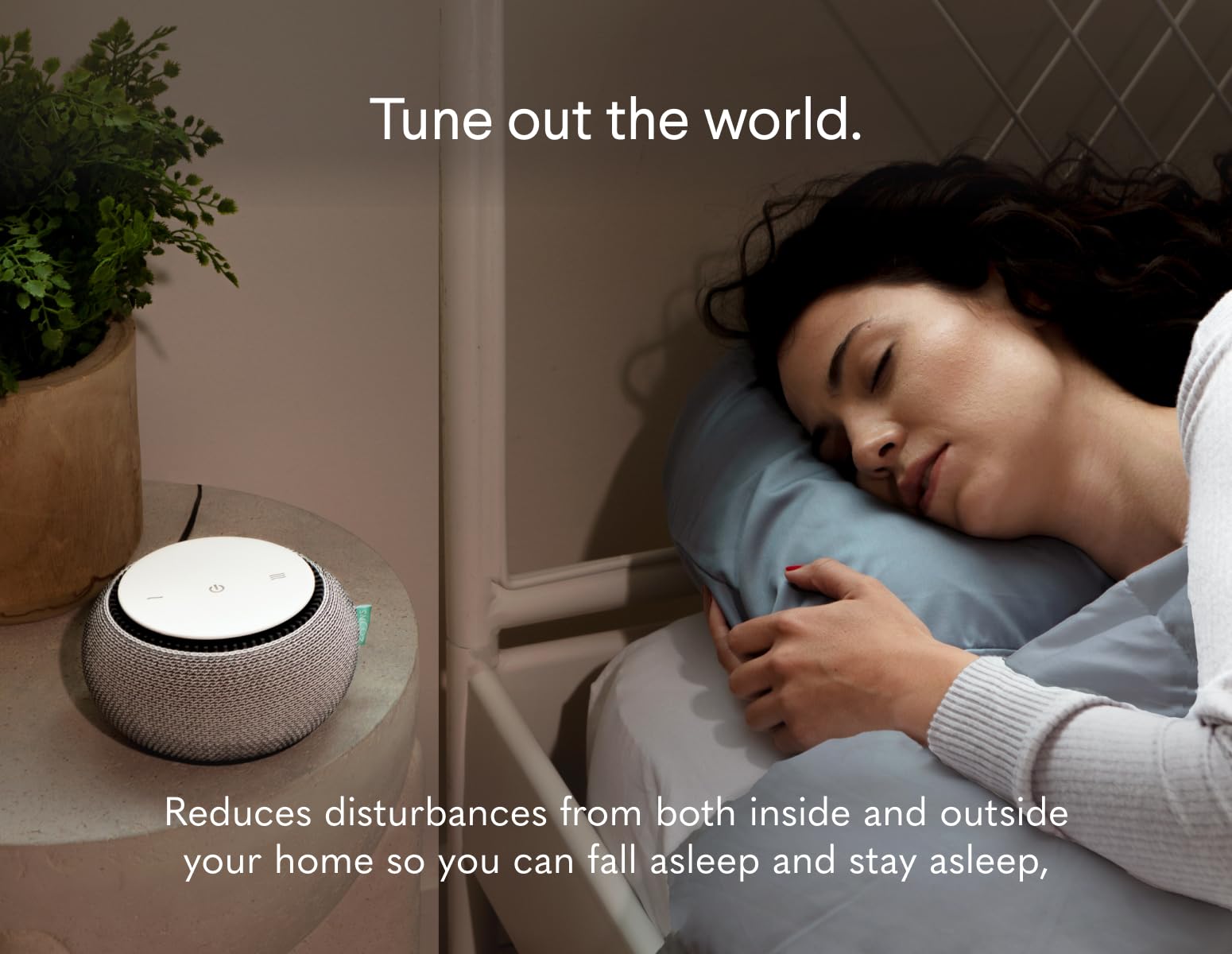 SNOOZ White Noise Machine for Sleep - Portable Travel Sound Machine with Soothing White Noise & Cloud Design | Perfect for Babies, Office, Meditation & Travel