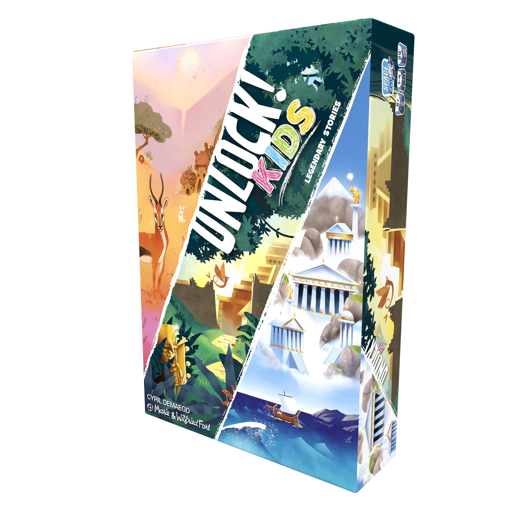 Unlock! Kids – Legendary Stories | Fun Adventure Card Game for Children | Perfect for Family Game Nights & Educational Play