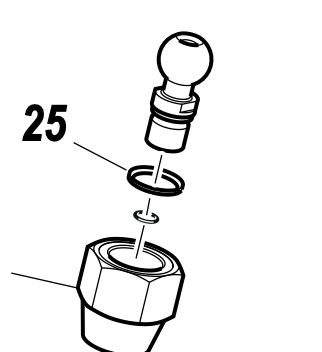 Nut Seal for Elbow Wand - High-Quality Replacement Part for Plumbing & Irrigation Systems | Perfect for Garden Hose, Sprinkler, and Drip Irrigation Connections
