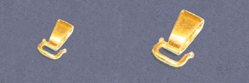 Premium Solid Sterling Silver or 14kt Yellow Gold Omega Converter Bail for 5mm & 7mm Omega Chains | USA Made Jewelry | Perfect for Necklace Extenders & Chain Connectors