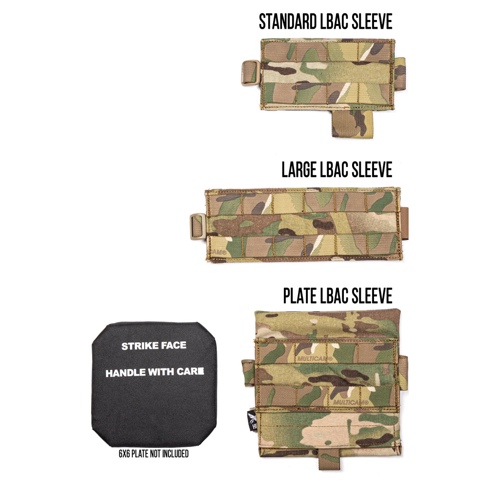 HRT LBAC Side Plate Sleeve - Durable Armor Protection for Tactical Gear & Military Use | Perfect for Airsoft, Paintball & Outdoor Activities