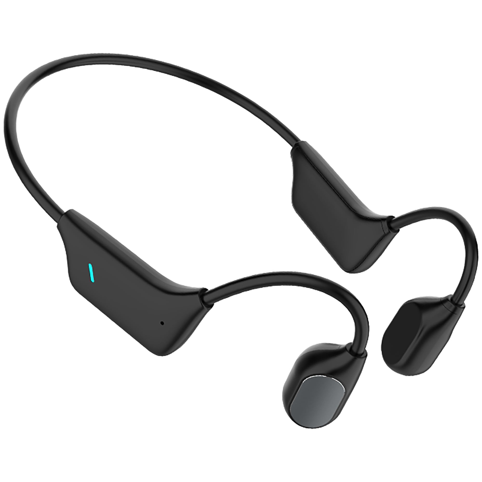 Wireless Bone Conduction Headphones for Hearing Impaired - Open Ear Bluetooth Headset with HD Microphone | Hearing Aid Assist for Seniors & Clear Conversations | Perfect for TV Watching, Phone Calls & Outdoor Activities
