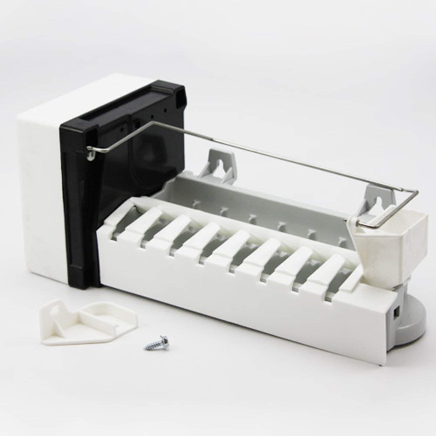 Replacement Refrigerator Ice Maker - Compatible with Amana ARS2464BB, Maytag MSD2651HEB, Admiral LSD2615HEZ, Magic Chef CSD2324ARW & Amana AFD2535DES - Perfect for Home Kitchen, Office Breakroom & RV Refrigeration