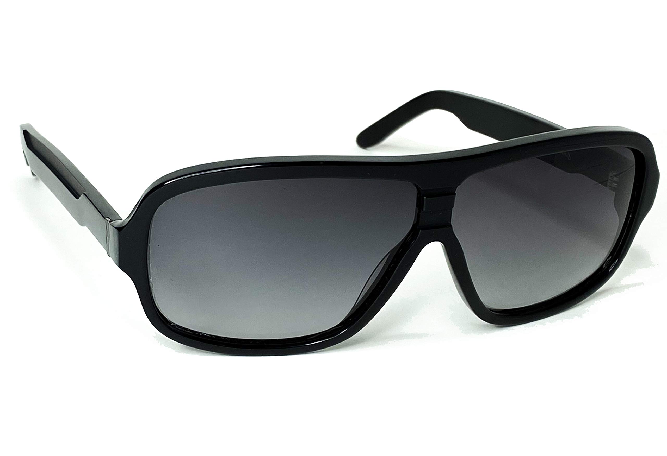 Initium Eyewear London Calling Sunglasses - Iron Stark Style Aviator Shades for Men & Women (Black, Grey) - UV Protection, Fashionable & Durable for Outdoor Activities, Driving, Travel & Daily Wear