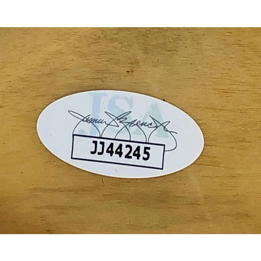 Coco Ho Hand Signed Wooden Mini Surf Board with Stand - Authentic Pro Surfer Autograph (JSA COA) - Perfect for Surfing Fans, Collectors, and Home Decor