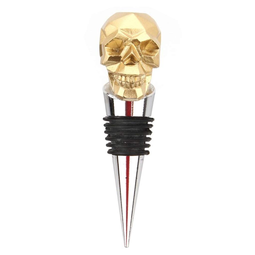 Halloween Champagne & Wine Bottle Stopper - Upside Down Sealer Plug for Sparkling Wine, Red Wine, and Liquor - Dropship Available (Color: A) - Perfect for Halloween Parties, Wine Tastings, and Home Bars