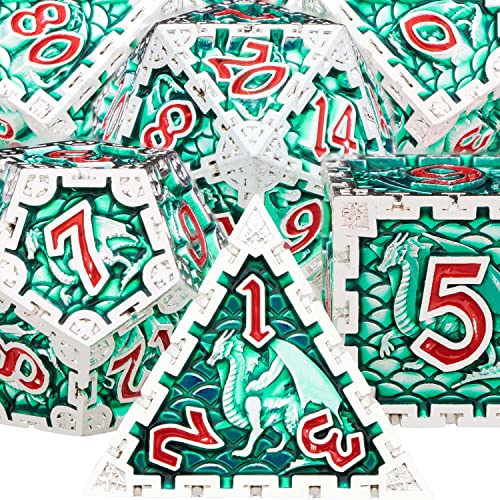 Green With Red Numbers
