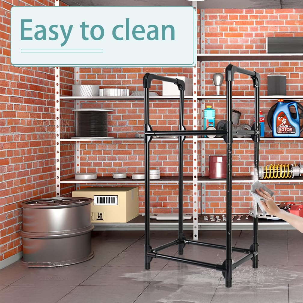 Hershii Heavy Duty Tire Storage Rack - Black 22.51