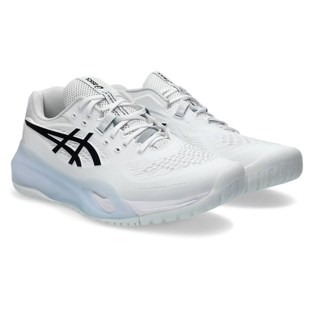 ASICS Gel Resolution X Men's Tennis Shoes - White/Black - High-Performance Court Shoes for Competitive Play & Training