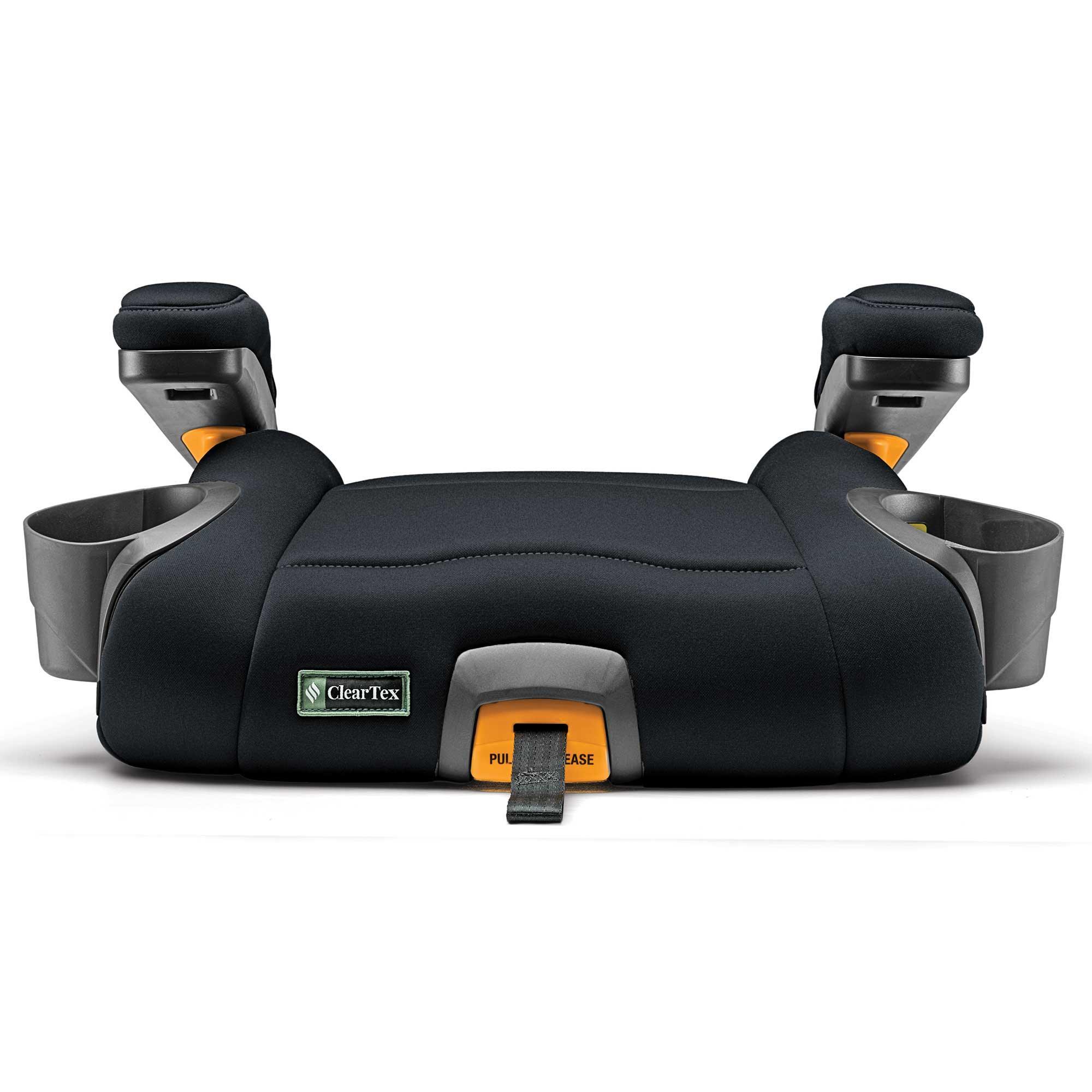 Chicco KidFit® ClearTex® Plus 2-in-1 Belt Positioning Booster Car Seat - Safe & Comfortable for Kids 40-100 lbs - Perfect for Travel & Daily School Commute