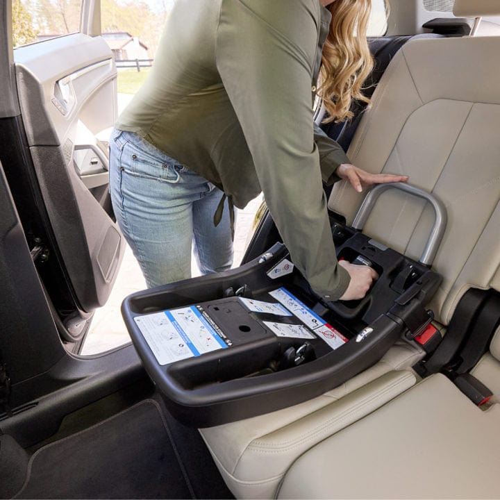 Britax Alpine Infant Car Seat Base with ClickTight Installation - Safe & Easy Car Seat Base for Newborns & Babies - Perfect for Travel, Daily Commute & Family Road Trips