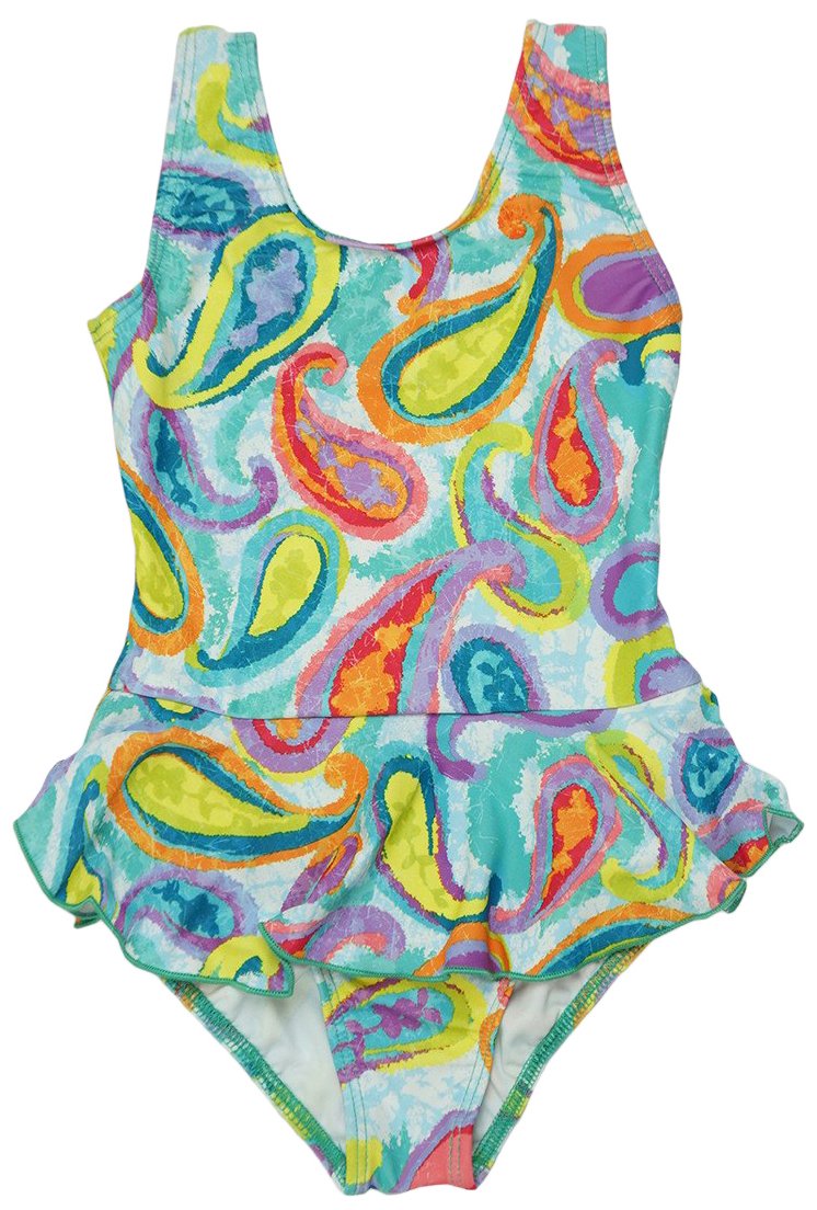 ToBeInStyle Toddler to Big Girls' One-Piece Bikini Swimsuits - Assorted Summer Swimwear for Kids & Teens | Perfect for Beach, Pool & Vacation