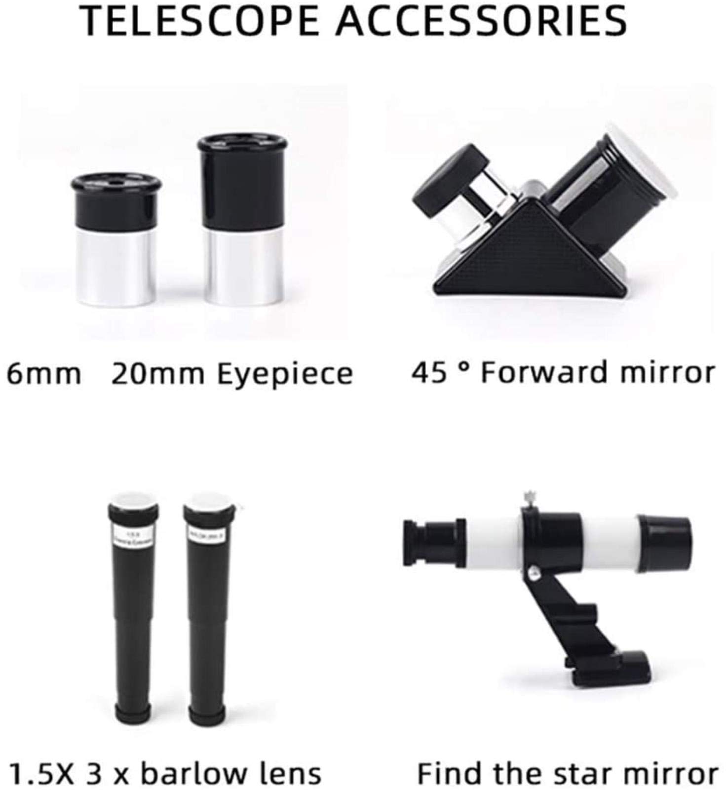Professional 150X Zoom Astronomical Telescope with Tripod - HD Night Vision for Moon & Deep Space Observation | Perfect for Stargazing, Astronomy Hobbies & Outdoor Adventures (Indoor/Outdoor Use)