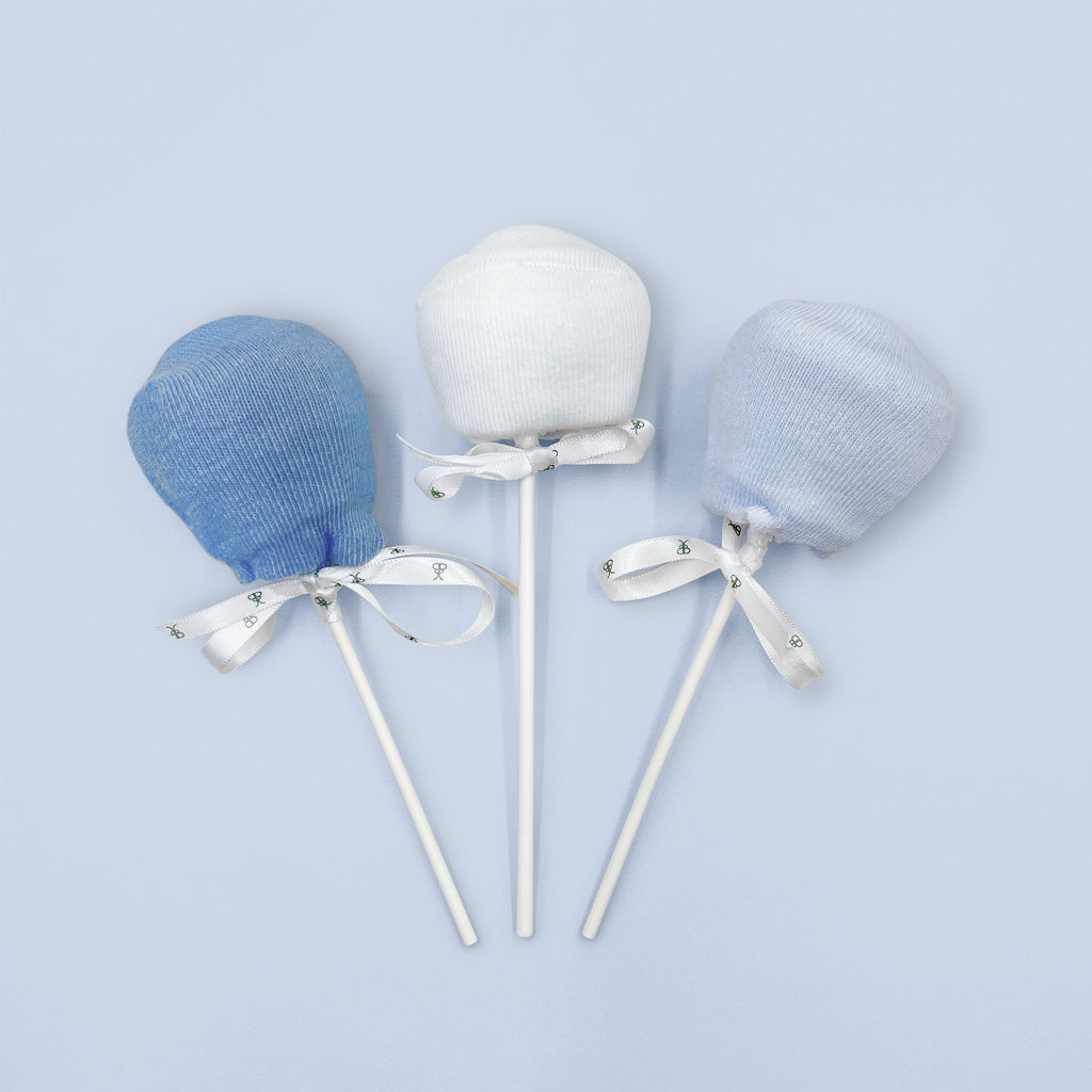 Morris Monkey Diaper Cake - Blue Baby Shower Gift for Newborns | Perfect for Gender Reveal Parties & Nursery Decor
