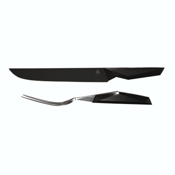 Premium Dalstrong Carving Knife & Fork Set - 9